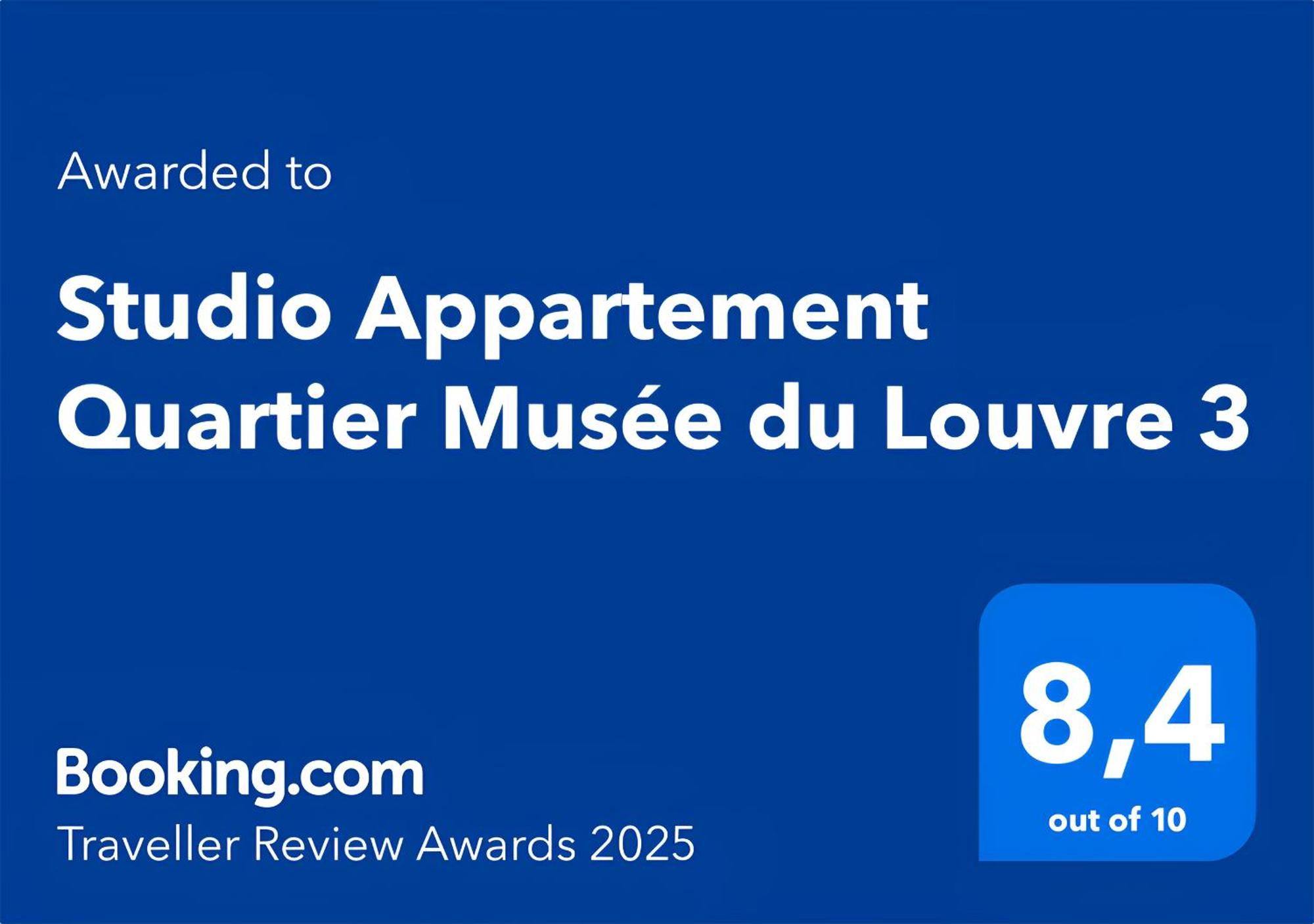 Studio Appartement Quartier Musee Du Louvre 3 Free Netflix Paris Exterior photo
